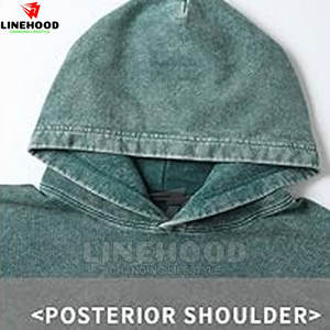 2025 dernière conception sweats à capuche délavés à l'acide pour hommes 100% coton basiques pour l'hiver Offre Spéciale de base pour l'hiver - Product Image 4