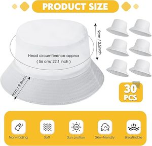 หมวกทรงถังของผู้หญิงหมวกชาวประมงสีทึบลายปักโลโก้ตามสั่งสไตล์ลำลองทำจากผ้าฝ้าย - Product Image 2