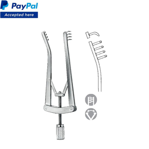 Rétracteurs vétérinaires manuels auto-retenus en acier inoxydable avec crochet pour plaies - Option de logo personnalisé en marque propre SIGAL MEDCO - Product Image 4