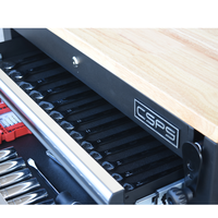 Chariot à outils en acier thermolaqué de haute qualité, durable, certifié ISO9001, CSPS 76 cm, 05 tiroirs, OEM/ODM, atelier, usage domestique