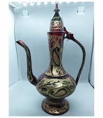 งานฝีมือทองเหลือง Aftaba ด้วยทองคำ - Product Image 4