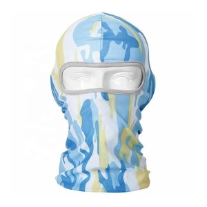 Vente en gros Cagoule tactique camouflage avec logo personnalisé Masque de ski intégral unisexe pour les sports de plein air - Product Image 3