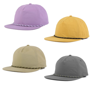 Sombreros impermeables con logotipo personalizado, sombrero de Golf impermeable de nailon, gorra cortada con láser, sombrero de cuerda perforada, gorra Flexible no estructurada Umpqua - Product Image 2