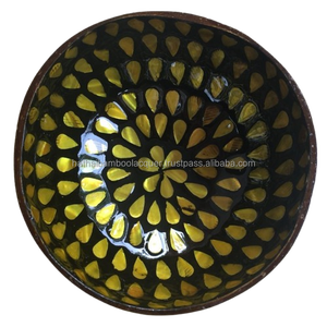 Juego de cuencos de cáscara de coco orgánicos hechos a mano para cuencos de Acai y Buda, vida sostenible, cubiertos ecológicos, cuchara, ensaladera - Product Image 3