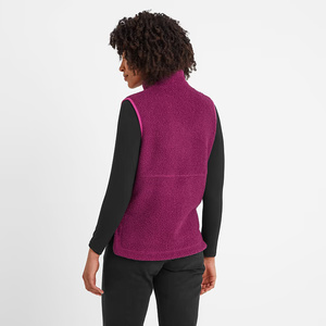 OEM personalizado fabricante superventas moda de invierno de las mujeres sin mangas cremallera completa polar de poliéster soporte calefactable otoño - Product Image 4