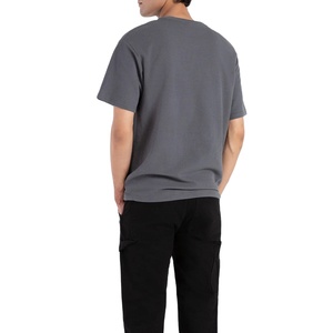 Vente en gros dernier design 100% coton décontracté personnalisé couleur unie t-shirt pour hommes à vendre vêtements d'été T-shirts pour hommes à Nurak 2025 - Product Image 2