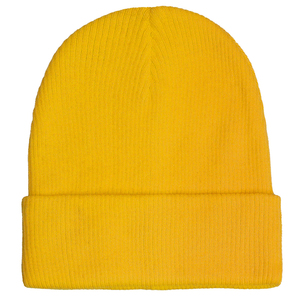 High Quality Warm Breathable <b>Waterproof</b> Winter Hats Soft Custom Leather Patch Knitted Hat Ski Cap 100% Acrylic <b>Beanie</b> - Product Image 3