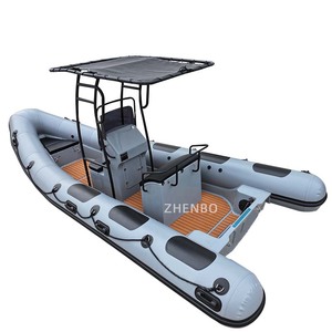 Bateau <span class=keywords><strong>semi</strong></span>-<span class=keywords><strong>rigide</strong></span> gonflable Zhenbo 19 pieds Hard TOP <span class=keywords><strong>580</strong></span> Speed Boat Rib580 Power Sport Yacht provenant du Royaume-Uni - Product Image 2