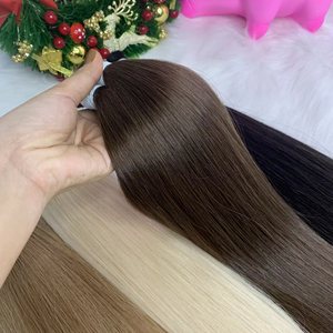 ผมแท้เวียดนามคุณภาพสูงแบบขายส่ง แบบดิบ แบบเวอร์จิ้น แบบเรมี่ แบบดับเบิ้ลดรอน แบบตรง จัดเรียงเกล็ดผม - Product Image 1