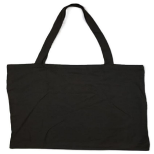 Sac fourre-tout en toile de coton biologique extra-large écologique robuste et facile à manipuler supermarché épicerie plage logo personnalisé recyclé - Product Image 4