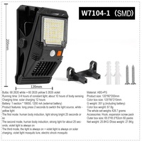 Lampe Murale Extérieure Activée Étanche IP65 Mise à Niveau Lampe Anti-moustiques Clip Portable Corps Humain Induction Lumière Extérieure de Jardin