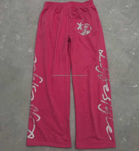 Pantalones Casuales de Hombre 2025, 100% Algodón, Ligeros, de Pierna Ancha, con Estampado Multicolor en el Lateral, Venta al Por Mayor - Product Image 4