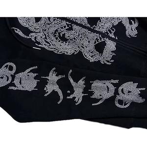 เสื้อฮู้ดฟลีซพิมพ์ลายดิจิตอลปักลายตามสั่ง ตกแต่งด้วยคริสตัล ทรงปกติ ใส่ได้ทั้งชายและหญิง สำหรับฤดูหนาว รับทำโลโก้ตามสั่ง เสื้อผ้าแฟชั่น - Product Image 5