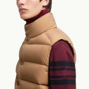 Chaleco Acolchado Informal de Lona Transpirable, Impermeable y Aislante para Invierno, de Alta Calidad, Hecho en Fábrica, Ecológico para Hombre - Product Image 5