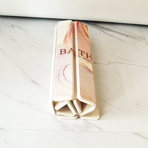 Antideslizante absorbente de secado rápido barro de diatomeas plegable diatomita baño inodoro puerta de entrada alfombra de baño de <span class=keywords><strong>piedra</strong></span> - Product Image 2