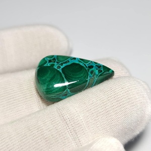 100% naturel chrysocolle Malachite Cabochon Azurite Malachite pierre précieuse Malachite chrysocolle lâche pierres précieuses bijoux 22 CTS fantaisie - Product Image 3