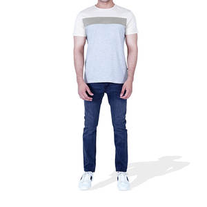 เสื้อยืดผู้ชายผ้าฝ้าย100% หนา230กรัมเสื้อใส่บนถนนดีไซน์ไหล่ตกออกแบบโลโก้ได้ตามต้องการ - Product Image 1