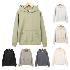 Style décontracté Premium Hommes Oversize Hoodies Basic Cotton Blended avec Embossed Puff Embroidered Techniques Long Hooded Washed - Product Image 2