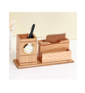 Soporte de pluma de reloj de madera más vendido, accesorios para el hogar de la mejor calidad, soporte de papelería, producto más exigente - Product Image 2