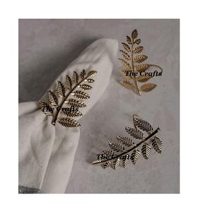 แหวนรัดผ้าเช็ดปากสแตนเลสทรงดาว รับผลิตตามแบบ (OEM) สำหรับงานแต่งงาน ของใช้ในบ้าน และโรงแรม ชุดแหวนรัดผ้าเช็ดปากสองชิ้น - Product Image 4