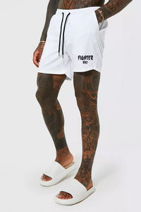 Running shorts men active fit elastic waist lightweight material perfect <b>for</b> sports running and exercise use - Product Image 6