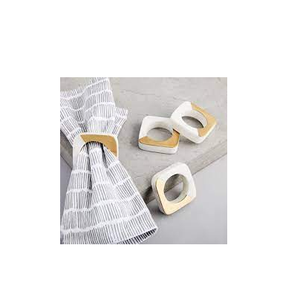 Marble Napkin <b>Ring</b> Wedding Party Dinner Table Decoration Napkin Holder and Customized Size <b>Cheap</b> Price Hot Sale - Product Image 4