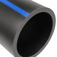 Tuyau d'irrigation en PEHD PE100 de 180 mm PN16 SDR11, tube d'alimentation en eau haute pression pour l'agriculture, ferme, OEM
