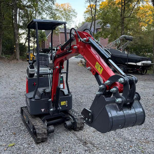 LIVRAISON GRATUITE EPA CE Approuvé CFG MX15RX Tout Neuf Mini Excavatrice sur Chenilles de 1 tonne Moteur à Essence Briggs de 15 ch ROPS Ouvert Pouce Hydraulique - Product Image 1