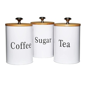 Ensemble de deux boîtes en métal de couleur blanche, conteneur de fantaisie de créateur fait à la main, boîte de rangement en métal de luxe à taille personnalisée, vente en gros - Product Image 2