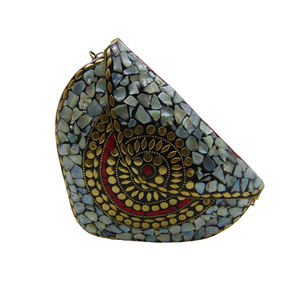 La Mayoría de venta de lujo de metal mosaico bolso de mano de las mujeres de lujo bolsos disponibles a un precio asequible - Product Image 1