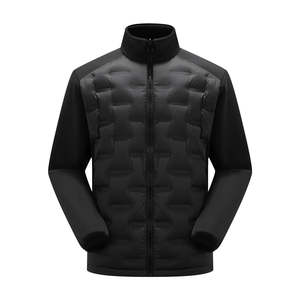 เสื้อแจ็คเก็ตพัฟเฟอร์ผู้ชายแบบมีฮู้ด ผ้าแคนวาส โพลีเอสเตอร์ ยืดได้ สไตล์ลำลอง แฟชั่นเมือง  รับผลิตตามแบบ OEM ขายส่ง - Product Image 2