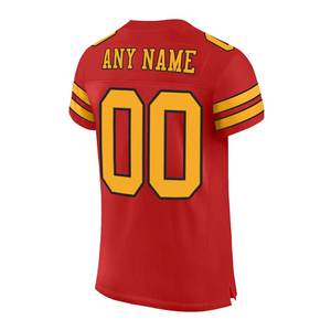 Camiseta de Fútbol Americano Personalizada con Logotipo OEM, Sublimación Personalizada, Impresión Digital, Transpirable, de Secado Rápido, Unisex para Adultos - Product Image 2