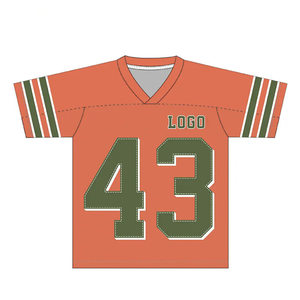 Tenues de football américain sublimées de nouvelle conception Sultan Boxing, entièrement personnalisables, maillots de football américain en mesh - Product Image 5