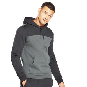 Sweat à capuche homme personnalisé, style pull-over, impression hip-hop 80/20, multicolores, effet délavé, color block, disponible dans toutes les couleurs. - Product Image 1