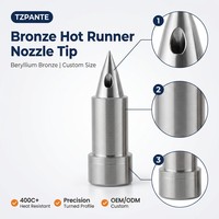 Système de contrôle intelligent de la température pour buses de moulage par injection à pointe en bronze et contrôleur de canal chaud