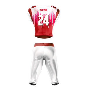 ชุดอเมริกันฟุตบอลผ้าโพลีเอสเตอร์100% ชุดอเมริกันฟุตบอลตามสั่ง - Product Image 5