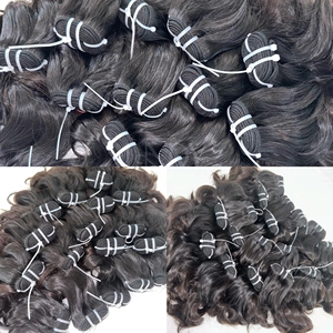 Cabello humano vietnamita de alta calidad 8 pulgadas-40 pulgadas Extensiones de cabello de Trama humana ondulada Cabello alineado con cutícula completa - Product Image 4