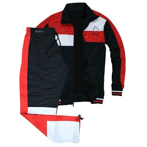 Multi funcional personalizado último liso deportivo chándal hombres con capucha polar Jogging trajes conjunto - Product Image 1