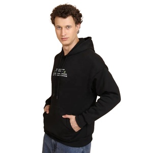Sudaderas Personalizadas 3D para Lavado, Tejido Grueso 100% Algodón, Felpa, Talla Grande, Letras Cortas Serigrafiadas, Sudaderas Unisex - Product Image 3