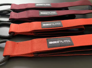 INIKO R0202415 Accessoires de Pilates, équipement de fitness pour yoga et Pilates, sangles à double boucle en tissu et nylon, largeur 4,6 mm, utilisation en studio - Product Image 4