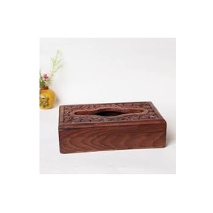 กล่องทิชชู่ทำจากไม้อาคาเซีย,กล่องทิชชู่สำหรับใช้ในบ้านสำนักงานทำงานสร้างสรรค์พื้นด้านล่าง - Product Image 6