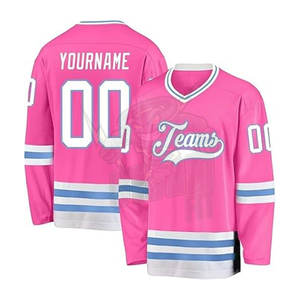 Barato al por mayor de impresión por sublimación Jersey de hockey sobre hielo por encargo de sublimación Jerseys de hockey sobre hielo Logotipo de número personalizado - Product Image 1