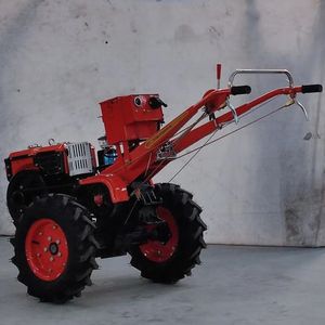 2WD dos ruedas Mini Motor Motocultor barato Farm Power Tiller mano caminar Tractor - Product Image 5