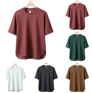 Fabricants de vêtements OEM 100% coton 280g logo de marque imprimé lourd grande taille t-shirts décontractés t-shirt personnalisé t-shirt pour hommes - Product Image 2