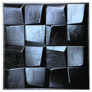 Décoration intérieure Panneaux <span class=keywords><strong>de</strong></span> <span class=keywords><strong>chambre</strong></span> à coucher rembourrés muraux Têtes <span class=keywords><strong>de</strong></span> <span class=keywords><strong>lit</strong></span> amovibles 3d en cuir mousse - Product Image 2