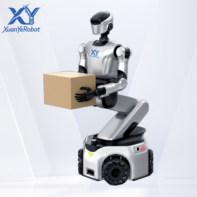 Industrial Humanoid Dual-Arm Robot for SMT Reel Handling & Warehouse Logistics, MES Integration, 6H Work 20kg Payload
