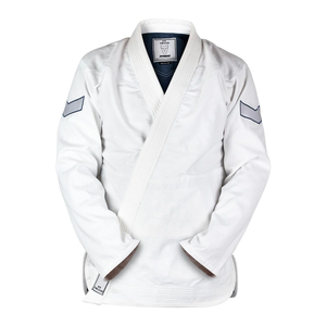 Combinaison de Jiu-Jitsu à manches longues unisexe pour nourrissons et tout-petits, nouvelle arrivée 2024, vêtements d'entraînement, 100% coton, couleur personnalisée, fabriqué au Pakistan - Product Image 6
