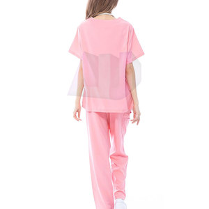 Conjuntos de Uniformes Médicos de Algodón de Alta Calidad, Fáciles de Usar, Diseño Ligero y Ecológico, Material Suave y Cómodo, Estilo Elegante para Uso Hospitalario - Product Image 3