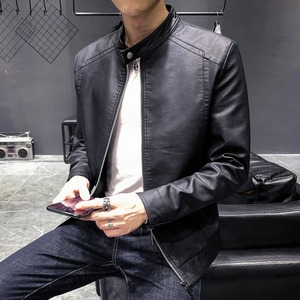 Blouson bombardier personnalisé de qualité supérieure veste en cuir noir ciré faite à la main veste en cuir véritable pour hommes - Product Image 3