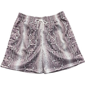 Pantalones cortos de malla de baloncesto personalizados de alta calidad para hombre, ropa de calle con entrepierna de 5-6 pulgadas, estampado por sublimación de poliéster, cintura personalizada, venta al por mayor - Product Image 3